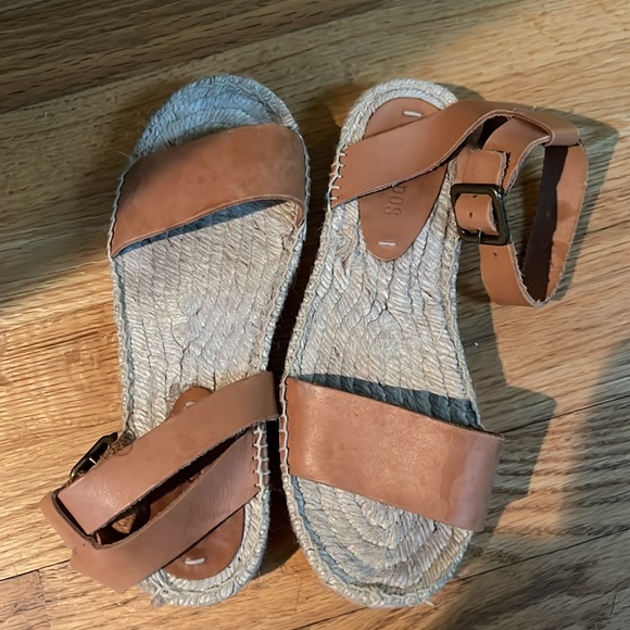 COPY - Soludos Cadiz Open Toe Platform Espadrille Sandals - size 6.5 - Picture 5 of 9